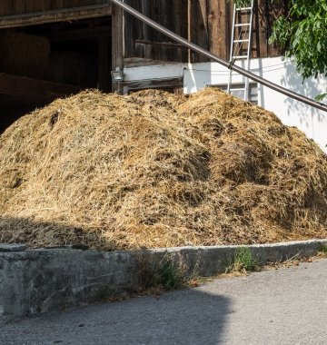 Jauche, MIsthaufen