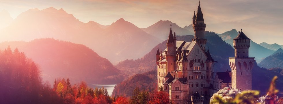 Märchenschloss in der Sonne